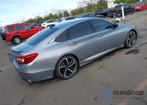 2022 Honda Accord Sport из США, поврежденный, VIN 1HGCV1F34NA060436